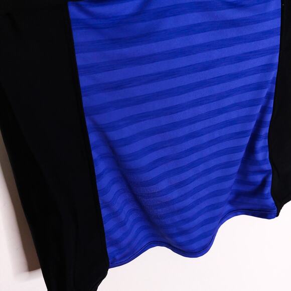 Nike Tankini Swim Top 10 Racerback Striped Athletic Swimsuit Womens Sportswear - Picture 3 of 7